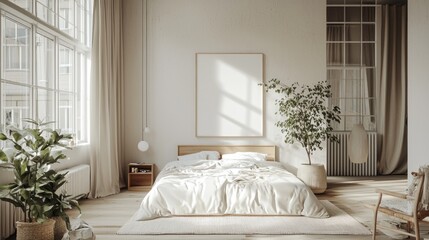 Serene Minimalist Bedroom Interior Design