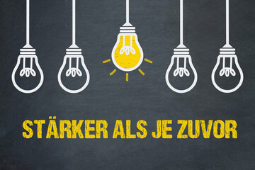 Stärker als je zuvor	
