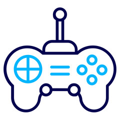 Game Control Outline Color icon