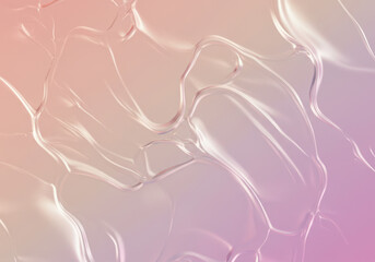 凹凸のあるカラフルなクリームの表面、マクロ