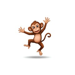 Obraz premium Happy Monkey