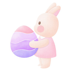 Rabbit and egg 