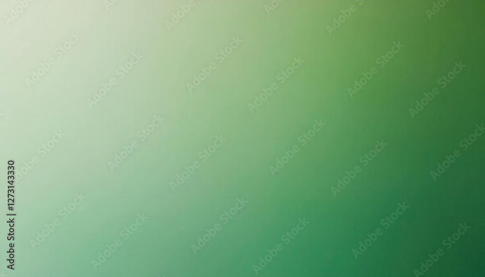 Poster soft green gradient background with smooth texture, perfect for design, branding, and calming visual