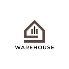 Industrial Warehouse Branding logo and Icon
