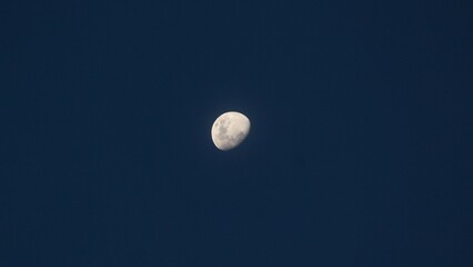 background with a beautifully glowing moon