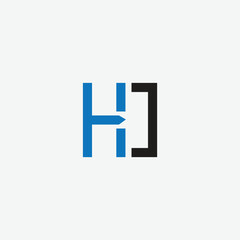 Elegant HC Monogram Logo for Branding and Identity
