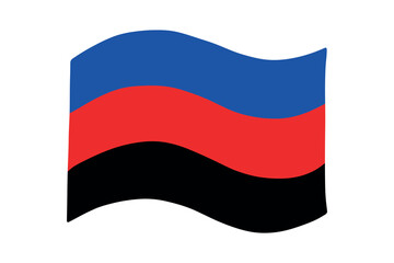 Colorful Polyamory pride flag Happy pride day LGBTQ community Pride Month Vector hand drawn doodle for posters, stickers, logo, cards