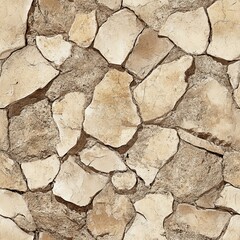 Obraz premium Stucco Inspired Seamless Pattern Design Natural Earthy Textures for Modern Interiors