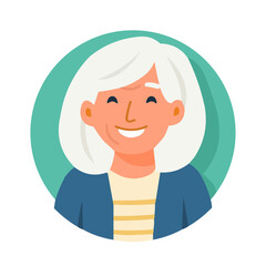 elderly people avatar
