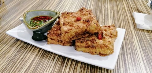 Radish cakes 