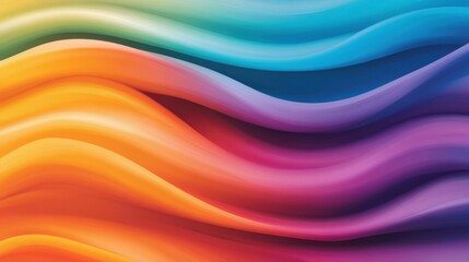 Vibrant waves of color intertwine, creating a dynamic and fluid abstract design, Ideal for backgrounds, digital art, or branding projects that seek to convey energy and creativity,