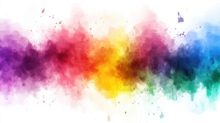A vibrant explosion of colors blends seamlessly, creating a visually appealing abstract design, Ideal for backgrounds, art projects, or marketing materials needing a splash of creativity,