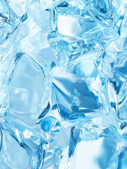 Obraz premium ice cubes background