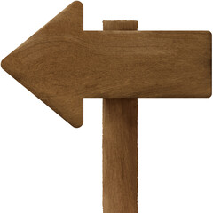 나무 팻말 일러스트