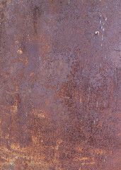 Metal background, rust texture, old iron. Corrosion from water, on sheet metal. Rust and oxidized background. Old metal iron sheets.