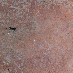 Metal background, rust texture, old iron. Corrosion from water, on sheet metal. Rust and oxidized background. Old metal iron sheets.