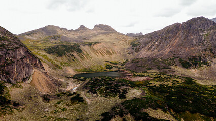 mountain landscape in the Buryatia mountains