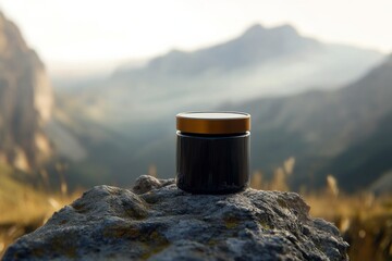 Discover the benefits of shilajit honey in a tranquil mountain setting for natural health enthusiasts