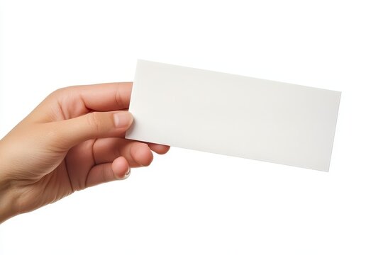 Holding Paycheck Or Payroll Check Or Insurance Cheque, 