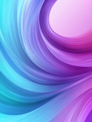 A vibrant, flowing abstract design featuring soft gradients of blue and purple, This visually captivating image is ideal for backgrounds, digital art projects, and websites requiring a modern touch,