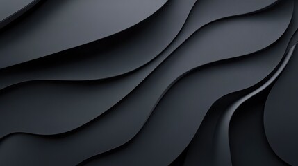 Obraz premium Abstract dark grey background/interior. Copy space