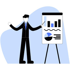 Business Presentation Illustration