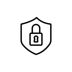 Hacking protection icon eps file