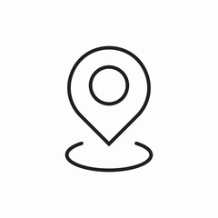 location map marker icon vector sign