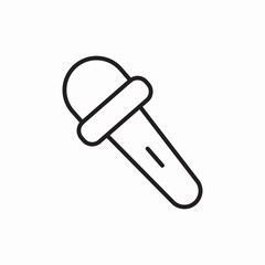 microphone karaoke sing icon vector sign