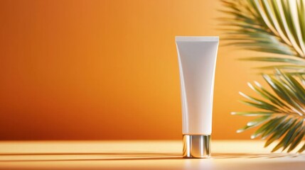 Sleek and Futuristic Metallic Sunscreen Packaging With a Radiant, Luminous Glow - High-Tech Skincare Innovation for a Modern, Premium Beauty Look