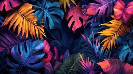 Colorful vintage organic bacground