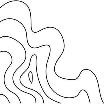 recommend clip art: Topographic Line Corner