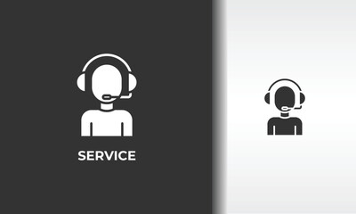 Service Vector, Icon Or Logo Sign Isolated Symbol Illustration