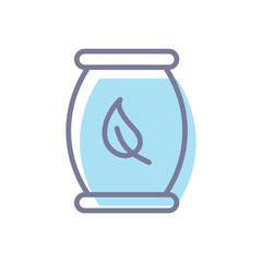 Eco Barrel vector icon