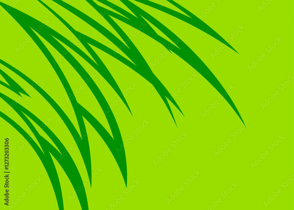 Poster abstract background with curved spikes pattern and with some copy space area. simple tropical backgr