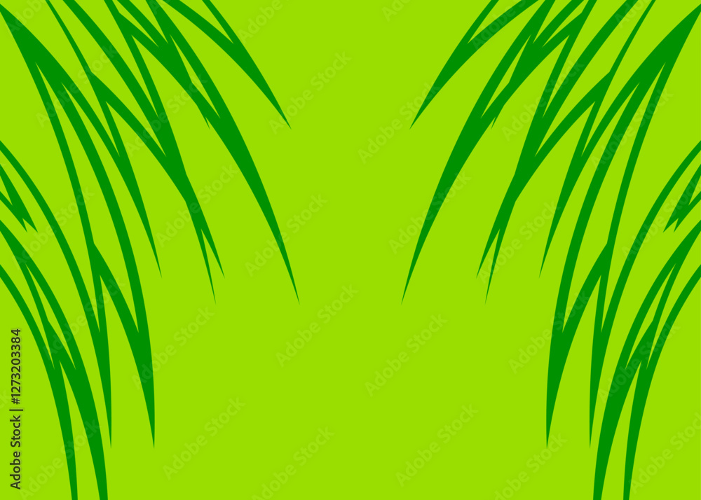 Poster abstract background with curved spikes pattern and with some copy space area. simple tropical backgr