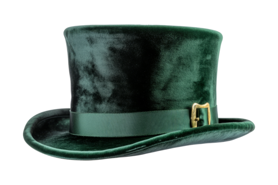 Green Hat PNG on Transparent Background for St. Patrick's Day