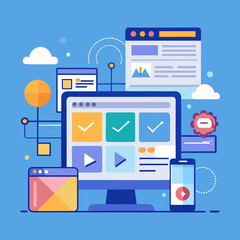 cloud computing concept