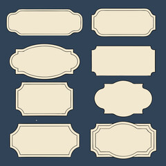 Fototapeta premium vintage sticker label