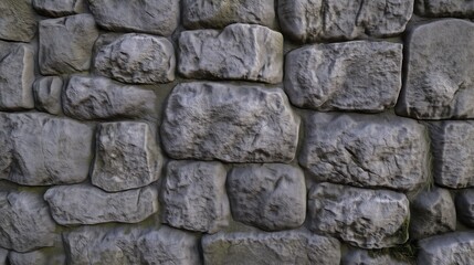 Fototapeta premium Grey and Brown Natural Stone Wall Texture Background for Minimalist Modern Design