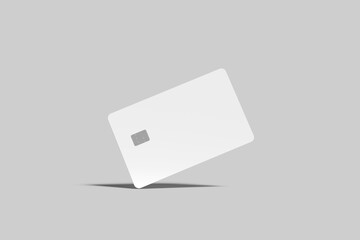 Credit Card Blank Mockup