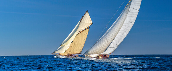 Sailing yachts regatta. Yachting. Sailing race   © Alvov