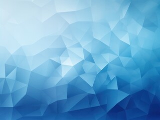Fototapeta premium Blue Triangle Abstract a geometric design for website backgrounds or presentations, showing depth, space