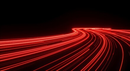 speed ligth lines in black background