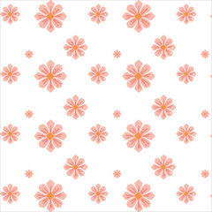 seamless pattern with flowers