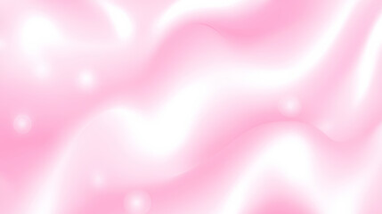 Soft pink abstract background with smooth waves and light