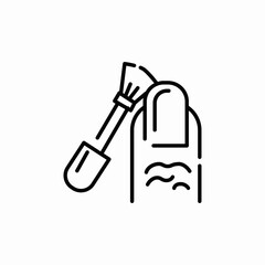 nail polish icon vector sign
