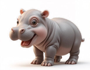 Obraz premium River Giant: Hippopotamus