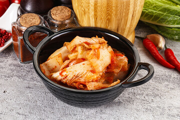 Korean cuisine fermented cabbage kimchi