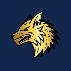 Strong and confident lion on a hill.